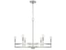 Capital Lighting Fuller 6-Light Brushed Nickel Candelabra Chandelier