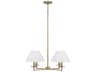 Capital Lighting Gilda 4-Light Aged Brass Chandelier