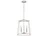 Capital Lighting Thea 4-Light Mystic Sand Off White Candelabra Chandelier