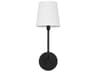 Capital Lighting Dawson 1-Light Matte Black Wall Sconce