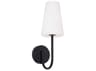 Capital Lighting Averitt 1-Light Matte Black Wall Sconce
