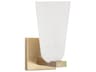 Capital Lighting Romy 1-Light Matte Brass Wall Sconce