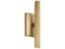 Capital Lighting Ian 2-light Aged Brass Wall Sconce