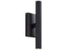Capital Lighting Ian 2-light Matte Black Wall Sconce