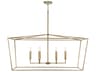 Capital Lighting Thea 6-Light Aged Brass Island Pendant