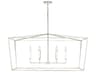Capital Lighting Thea 6-Light Polished Nickel Lantern Island Pendant