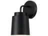 Capital Lighting Pratt 1-Light Matte Black Wall Sconce