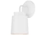 Capital Lighting Pratt 1-Light Matte White Wall Sconce