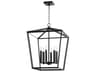 Cyan Design Hyperion 6-Light Noir Black Lantern Pendant