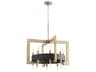 Cyan Design 16-Light6-Light Noir Aged Brass Black Candelabra Chandelier