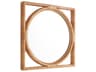 Cyan Design Pemba Brown Square Wall Mirror