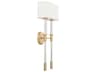 Cyan Design Hightower 2-Light Brass Wall Sconce