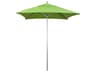 California Outdoor Umbrella Quick Ship Rodeo Series 6 Foot Square Market Aluminum Outdoor Umbrella with Push Lift System
