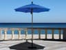 California Outdoor Patio Umbrella Quick Ship Venture Series 7.5 Foot Octagon Market Aluminum Outdoor Patio Umbrella with Push Lift System
