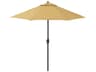 California Outdoor Umbrella Quick Ship Casa Series Aluminum 9 Foot Octagon Auto Tilt Crank Lift Outdoor Umbrella