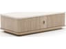 Caracole Rhythm Rectangular Stone Coffee Table