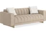 Caracole Upholstery Well Balanced Whisper Of Gold Cream Upholstered Sofa