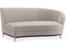 Caracole Upholstery Threes Company Cream Upholstered Chaise