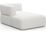 Caracole Rhythm White Upholstered Chaise