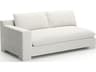 Caracole Devon White Upholstered Sectional Sofa