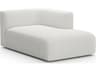 Caracole Rhythm White Upholstered Chaise