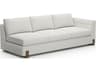 Caracole Counter Balance Cream Upholstered Sectional Sofa