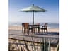 California Patio Umbrella Quick Ship Pacific Trail Series 9 Foot Octagon Market Aluminum Patio Umbrella with Crank Lift System