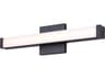 Canarm Jonah 1 -light Black LED Vanity Light