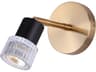 Canarm Elsee 1 -light Gold Cylinder Spot Light