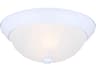 Canarm Fmount 2 -light White Dome Flush Mount