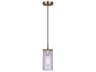 Canarm Kinslea 1 -light Gold Cylinder Mini Pendant