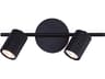 Canarm Rexton 2 -light Black Cylinder Track & Rail Light