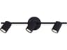 Canarm Rexton 3 -light Black LED Cylinder Track & Rail Light