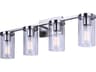 Canarm Britton 4 -light Nickel Vanity Light