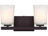 Canarm Hartley 2 -light Bronze Vanity Light