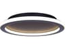 Canarm Gavyn 1 -light Black LED Round Flush Mount