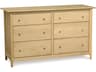 Copeland Sarah 6-Drawers Double Dresser
