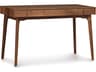 Copeland Catalina Natural Walnut Brown Solid Wood Computer Desk