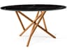 Copeland Baton Round Stone Dining Table
