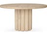 Classic Home Tiber Round Wood Dining Table