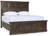 Classic Home Adelaide Brown Hardwood Wood Queen Panel Bed