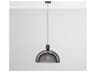 Classic Home Nova 1-Light Black Dome Pendant