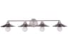 Craftmade Isaac 4-Light Brushed Polished Nickel Vanity Light