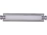 Craftmade Langston 1-Light Brushed Polished Nickel Glass LED Vanity Light