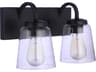Craftmade Elsa 2-Light Flat Black Vanity Light