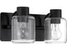 Craftmade Rori 2-Light Flat Black Vanity Light