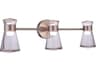 Craftmade Carafe 6-Light Brushed Polished Nickel Vanity Light