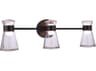 Craftmade Carafe 6-Light Flat Black Vanity Light