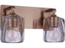 Craftmade Andie 2-Light Satin Brass Vanity Light