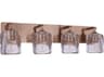 Craftmade Andie 4-Light Satin Brass Vanity Light
